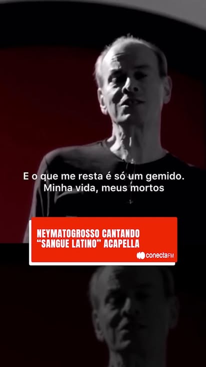 Espetacular!

Ney Matogrosso cantando o clássico "Sangue Latino" acapella é arte pura!

#conectafm #neymatogrosso #sanguelatino