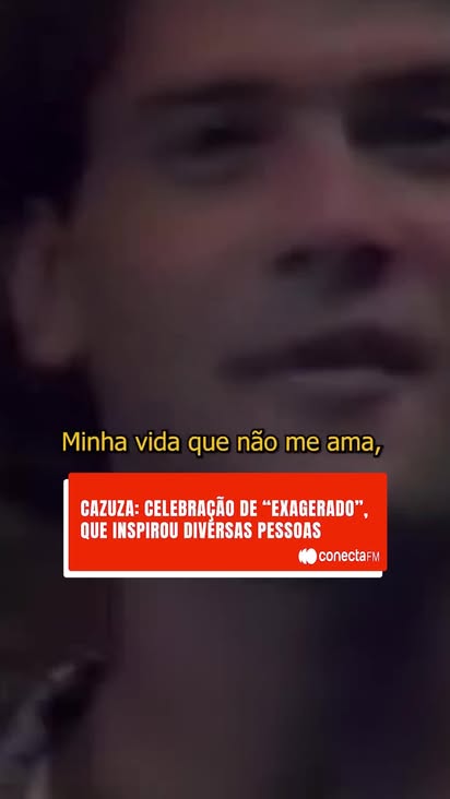 "Você não pode levar muito a sério a tristeza, porque a vida já é muito triste!"

Cazuza é poesia, ensinamento!

#conectafm #cazuza